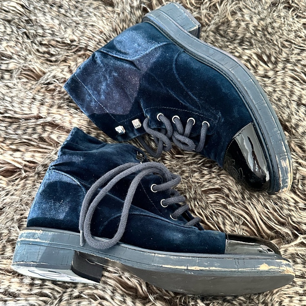 Chanel Suede Boots